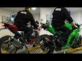 Honda CBR1000RR 2019 vs Kawasaki ZX10R 2019 Exhaust sound, Dyno test, Top speed, Race and more