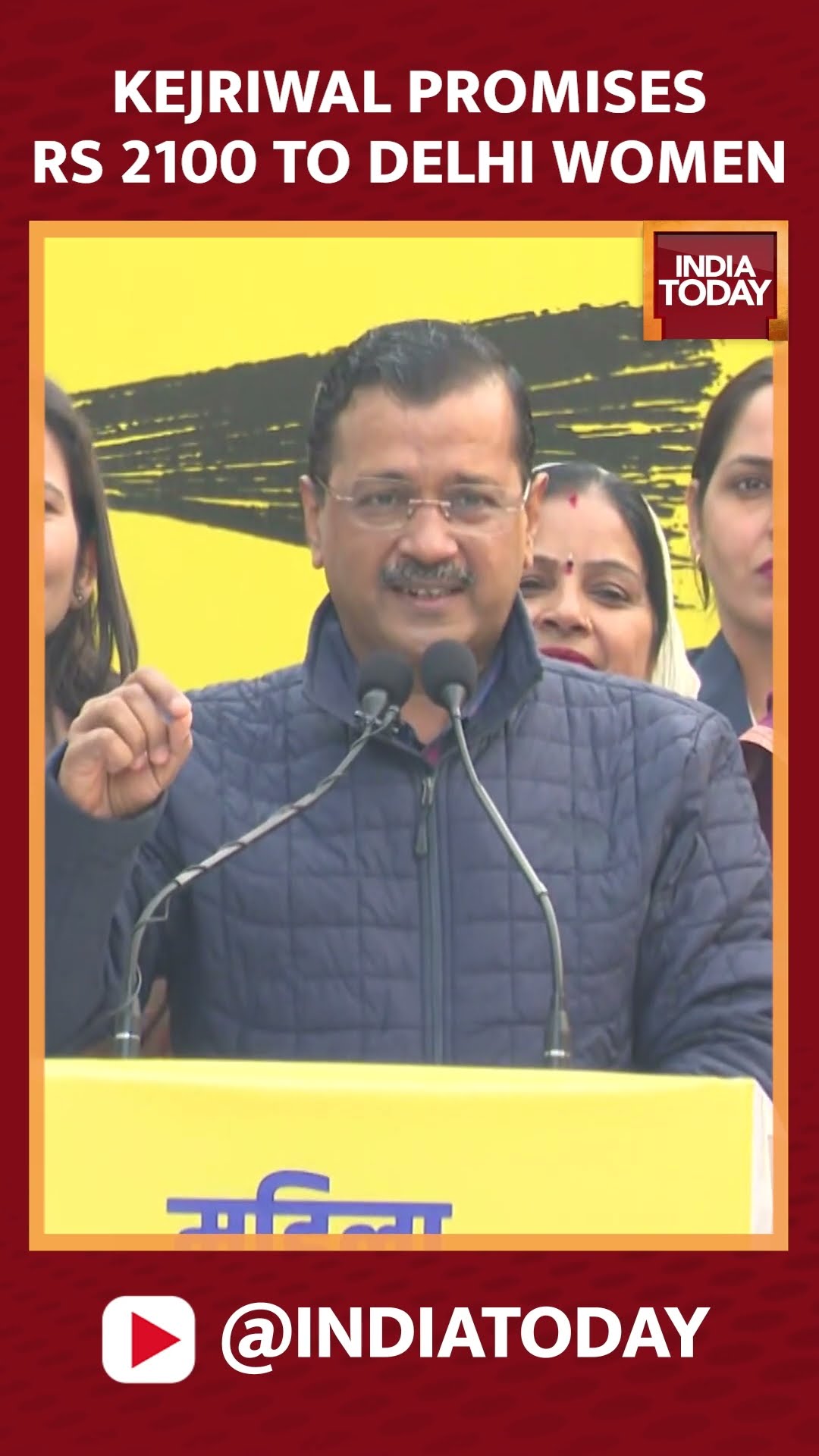 Kejriwal Promises Rs 2100 To Delhi Women, Scheme To Give Rs 1,000 Rolled Out