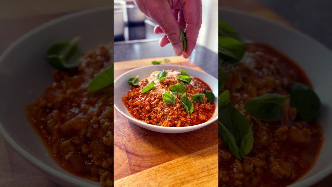 🍝 So machst du die beste Bolognese in 60 Minuten – Einfach & unglaublich lecker!