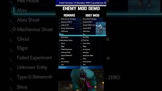 Final Fantasy VII Remake Classic '97 Mod Enemy Showcase