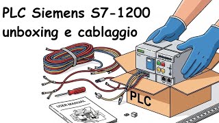 Plc Siemens S71200 Unboxing E Cablaggio