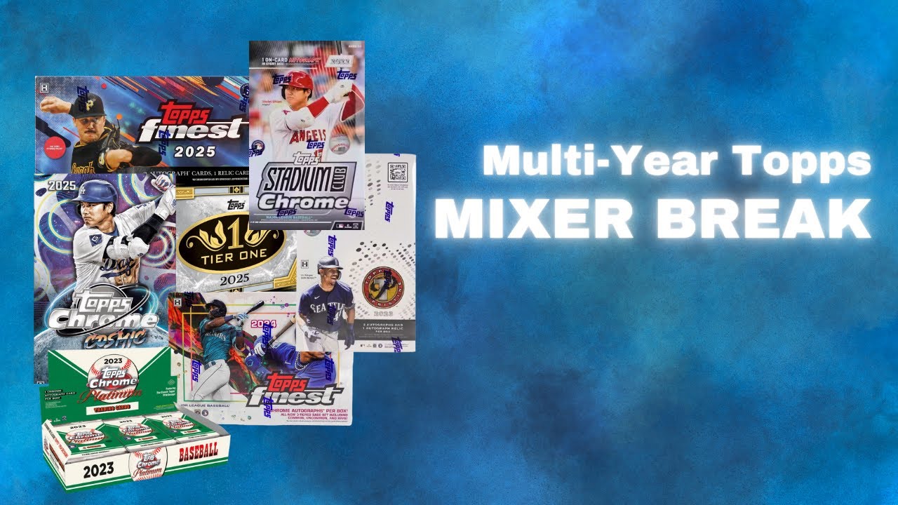 Multi-Year Topps Baseball Mixer! Not-For-Profit Break!