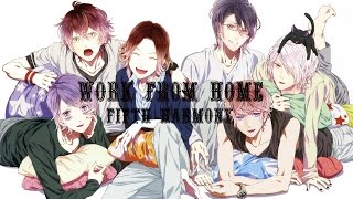 Nightcore ~ Work from Home (Male Version) chords