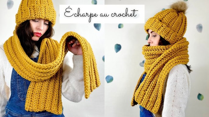 Kit crochet écharpe Elurra