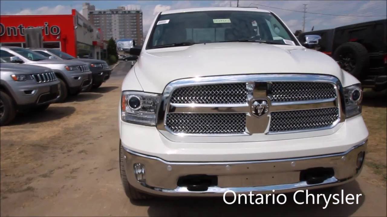 New 2016 Ram Laramie Walkaround Video | Ontario Chrysler - YouTube