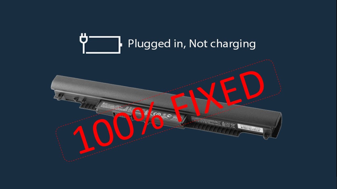 Laptop Battery Not Charging | Plugged in not charging