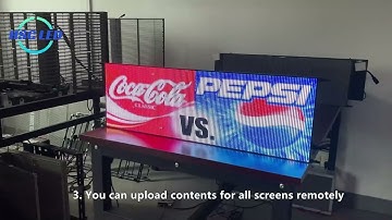 Car Rear Window LED Screen