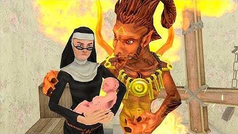 Evil Nun 2 Secret Ending Escape in Ghost Mode 🔥 | Full Walkthrough!