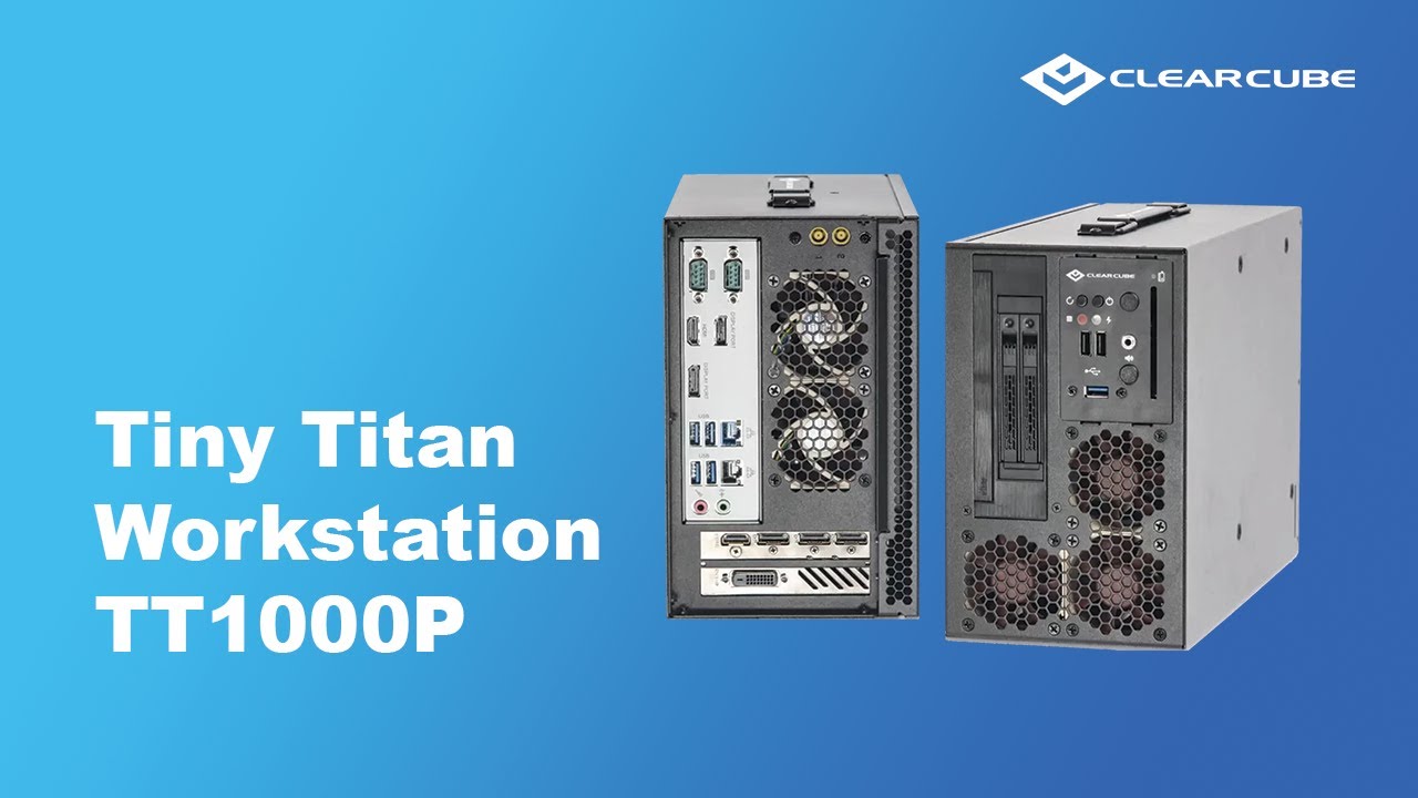 Tiny Titan Workstation TT1000P - YouTube