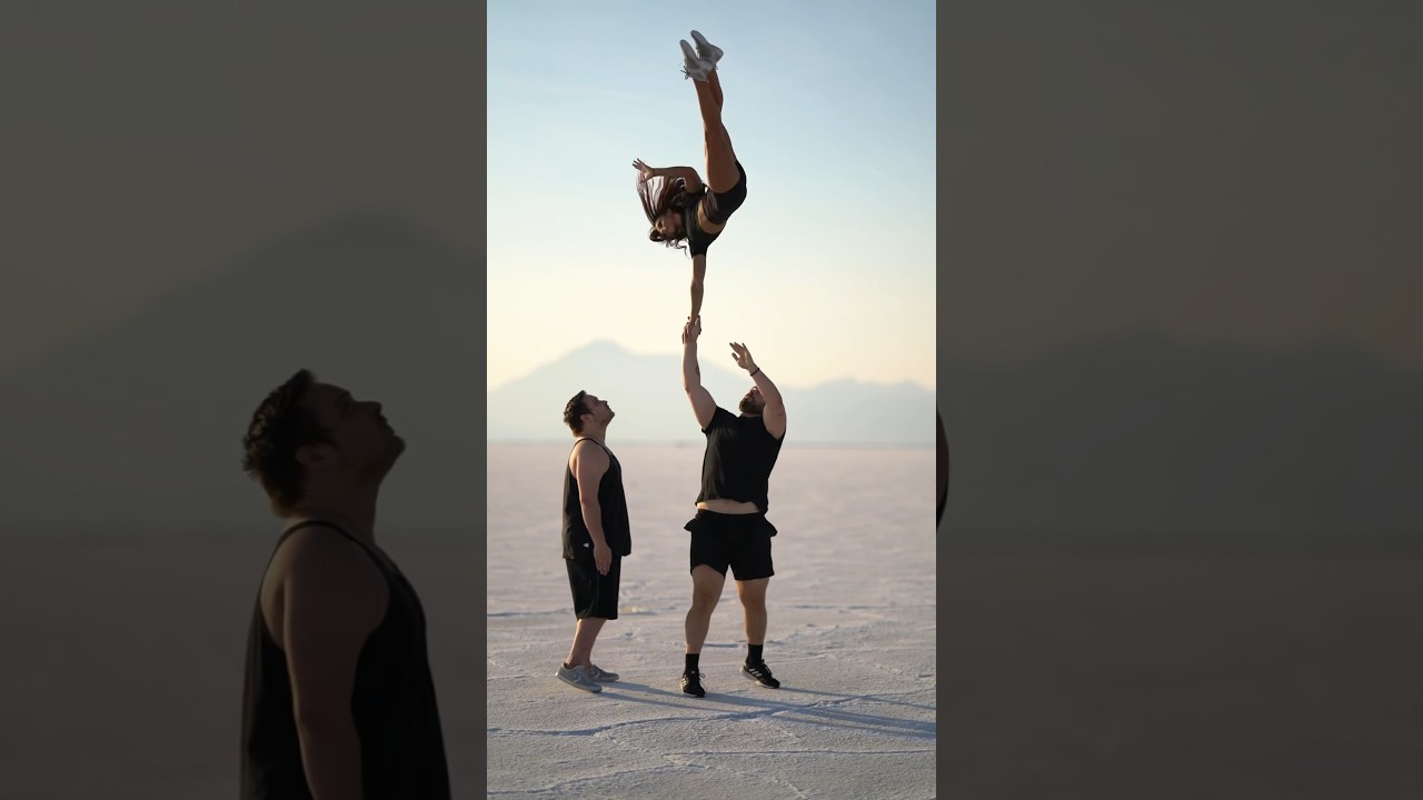 This skill with the landscape in the background 🙌🏼 