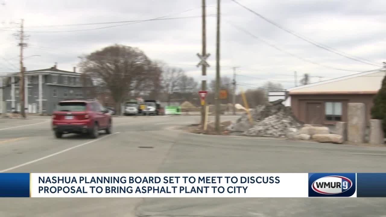 Nashua Planning Board to discuss asphalt plant proposal YouTube