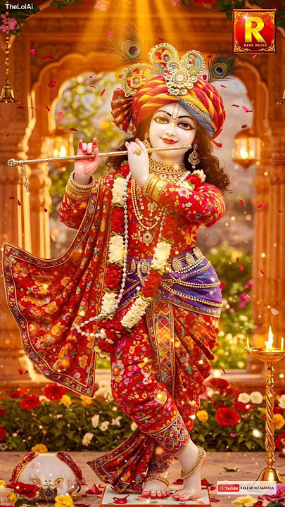 Om Shri Krishnaay namo namah | short bhakti viral video | rave music devotional channel