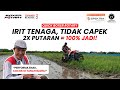 Akhirnya kesampaian.. Olah lahan tidak perlu capek-capek, sambil duduk langsung jadi! Boxer Rotary