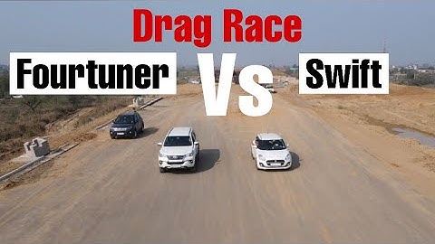 Fourtuner vs Swift DRAG RACE 🔥|| ये तो होना ही था 😂