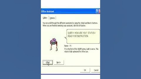 Microsoft Office XP Assistants #shorts