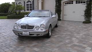 1999 Mercedes Benz Clk320 Convertible Review and Test Drive by Bill - Auto Europa Naples