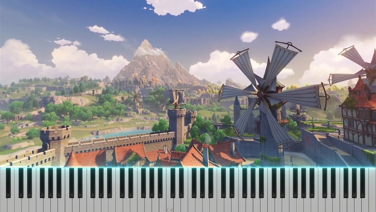 A Dragonspine Piano Medley | 原神のドラゴンスパインピアノメドレー