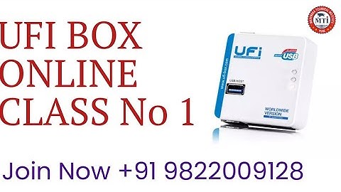 UFI Box Online Hindi Training Class Day 1 || eMMC eMCP Reprogramming || Join +919822009128 ||