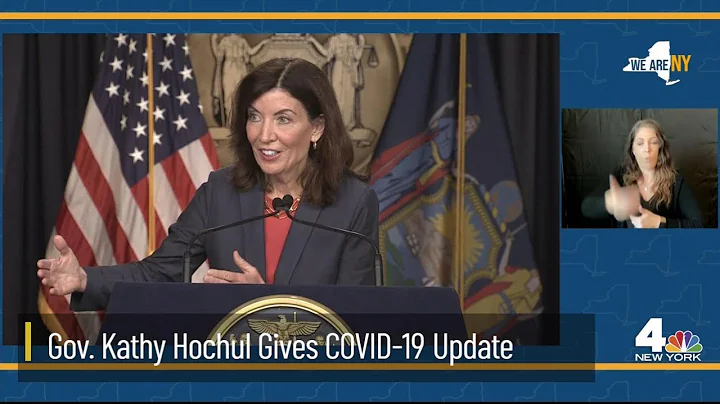 Gov. Kathy Hochul Gives Briefing on COVID-19 Update