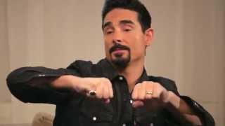 The minute Kevin Richardson realized Holy crap, it's happening! #BSBTheMovie