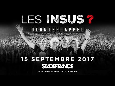 Les Insus “Dernier Appel” au Stade de France le 15 septembre 2017