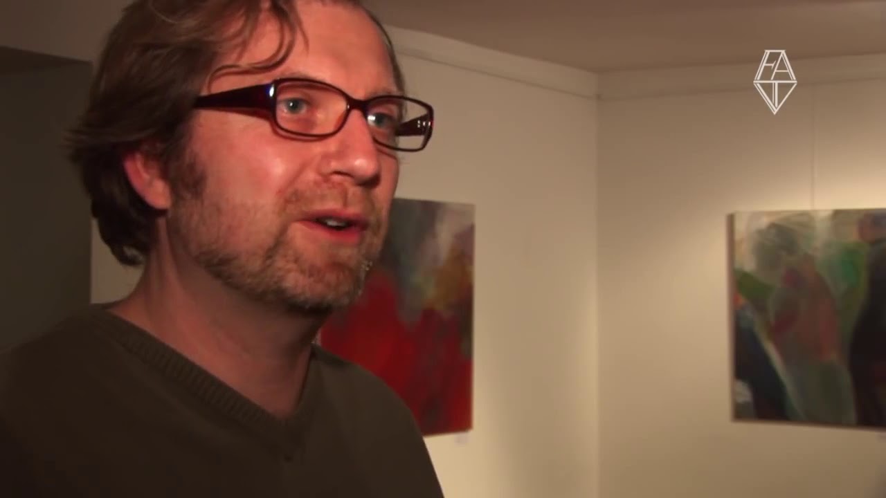 Margret Kube   Vernissage Mohrvilla 5 .11 .10 (FineArts-TV-Bericht)