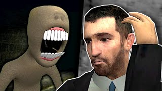 The HUSH Creature is After Me!  Garry's Mod Gameplay