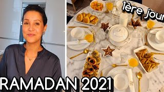 RAMADAN 2021 / MA PREMIÈRE TABLE DU FTOUR RECETTE FACILE ET RAPIDE