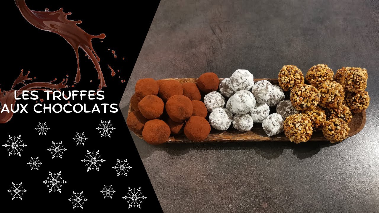 Truffes Chocolat & Pralin - Les Chocomaniaks