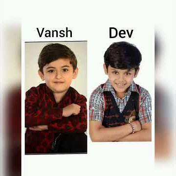 Vansh Sayani VS Dev Joshi in childhood|Baalveer returns|Balika Vadhu 2|Who was cute?|#shorts