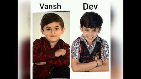 Vansh Sayani VS Dev Joshi in childhood|Baalveer returns|Balika Vadhu 2|Who was cute?|#shorts