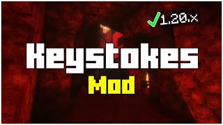 How To Install KeyStrokes Mod in Minecraft 1.20.5 (2024)