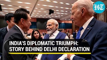 G20 Delhi Declaration: How India Used Diplomacy, Goodwill & Personal Ties To Forge Consensus