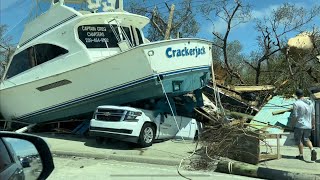 Hurricane Ian Fort Myers and Sanibel Bridge