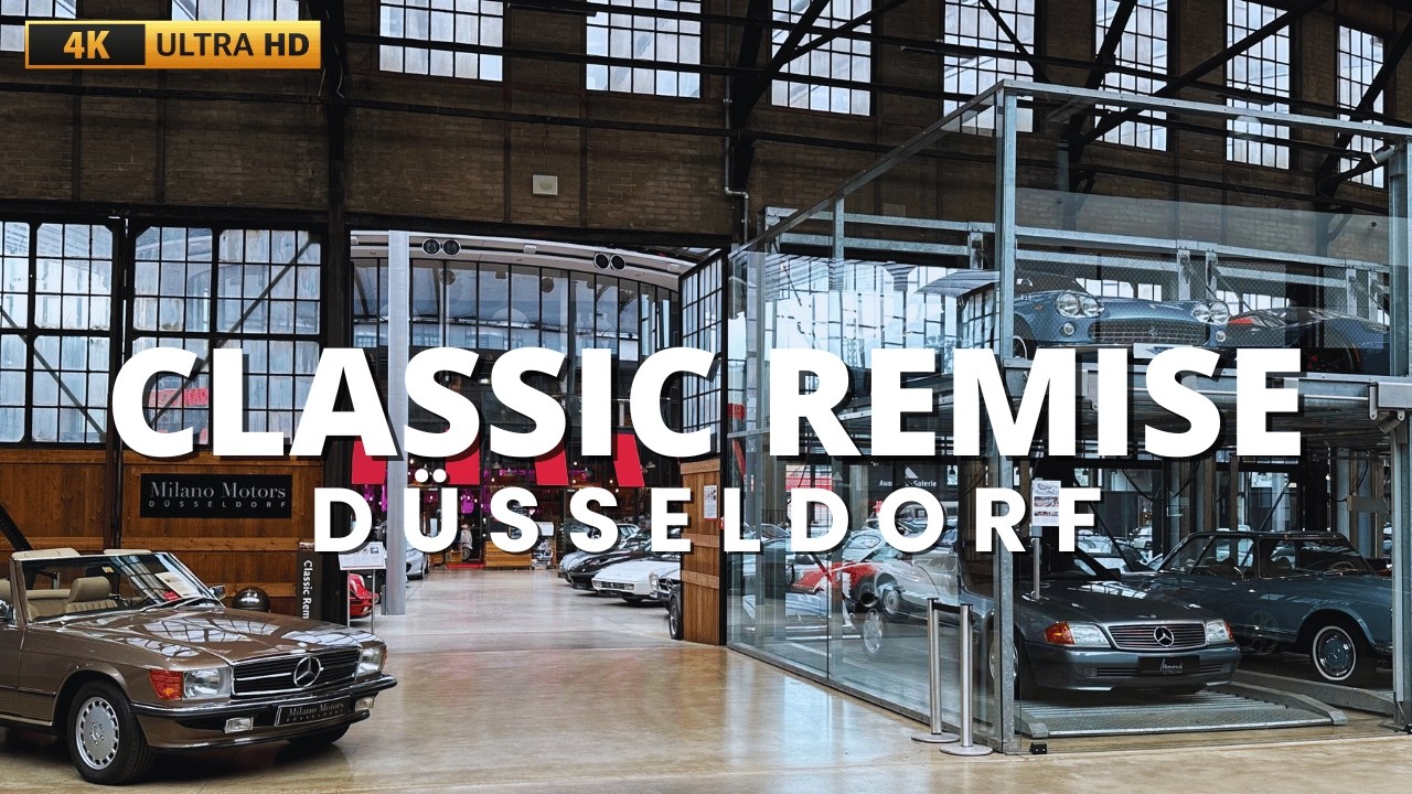 [4K] Classic Remise Düsseldorf | Incredible classic cars garage | for FREE