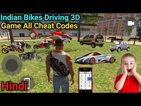 All New Cheats code of Indian Bike driving 3d 