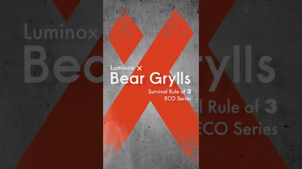 Rule of 3 Watch Reveal / Luminox Bear Grylls Survival Series - YouTube