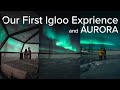 NIGHT IN A GLASS IGLOO/NORTHERN LIGHTS  | FINLAND ROAD TRIP EP. 2