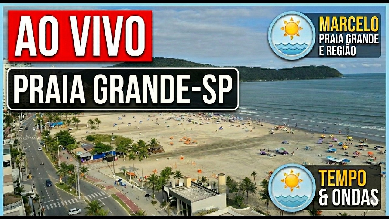Praia Grande Live Beach Webcam – Waves & Weather live camera thumbnail