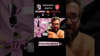 PALERMO CONTRO PERUGIA 2 A 0 PRIMA GIORNTA DI CAMPIONATO #palermo #palermocalcio #siamoaquile