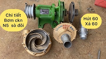 Bơm nước hút sâu đẩy xa. Bơm đẩy đồi dốc. Bơm cơ khí ngọc  n5 sò đôi 0868.50.20.57( có ZALO )