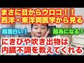目からウロコ!ニキビ、吹き出物、肌の異常が教えてくれる内臓の疲労を西洋、東洋両医学から皆様に!
