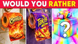 Would You Rather...? MYSTERY Gift Edition 🎁🌋🤑 HARDEST Choices Ever ⚠️❓ Quiz Kitten