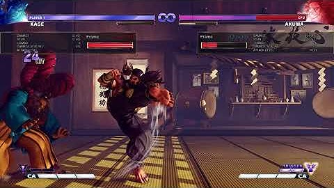 Street Fighter V | Kage Combo 1 | Mysterious Mod