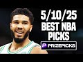 NBA PRIZEPICKS TODAY | 6 BEST PROP PICKS | SATURDAY | 5/10/25 | BEST PROPS | NBA BETTING |