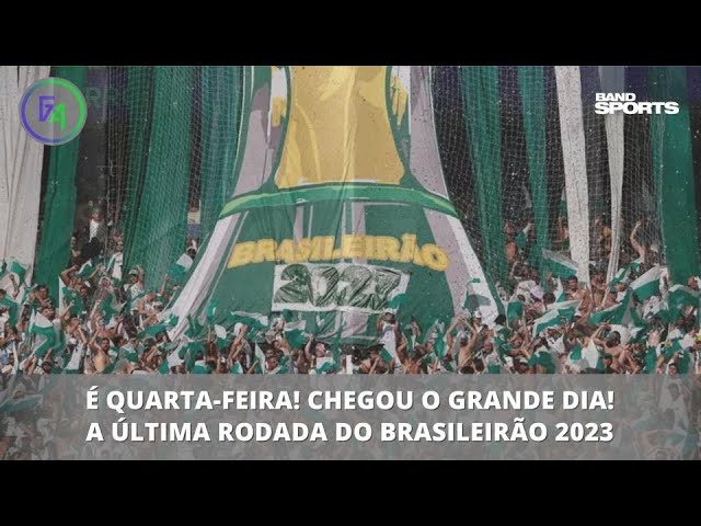 Brasileirão chega à última rodada nesta quarta-feira, com cobertura  completa da TV Globo, novidades