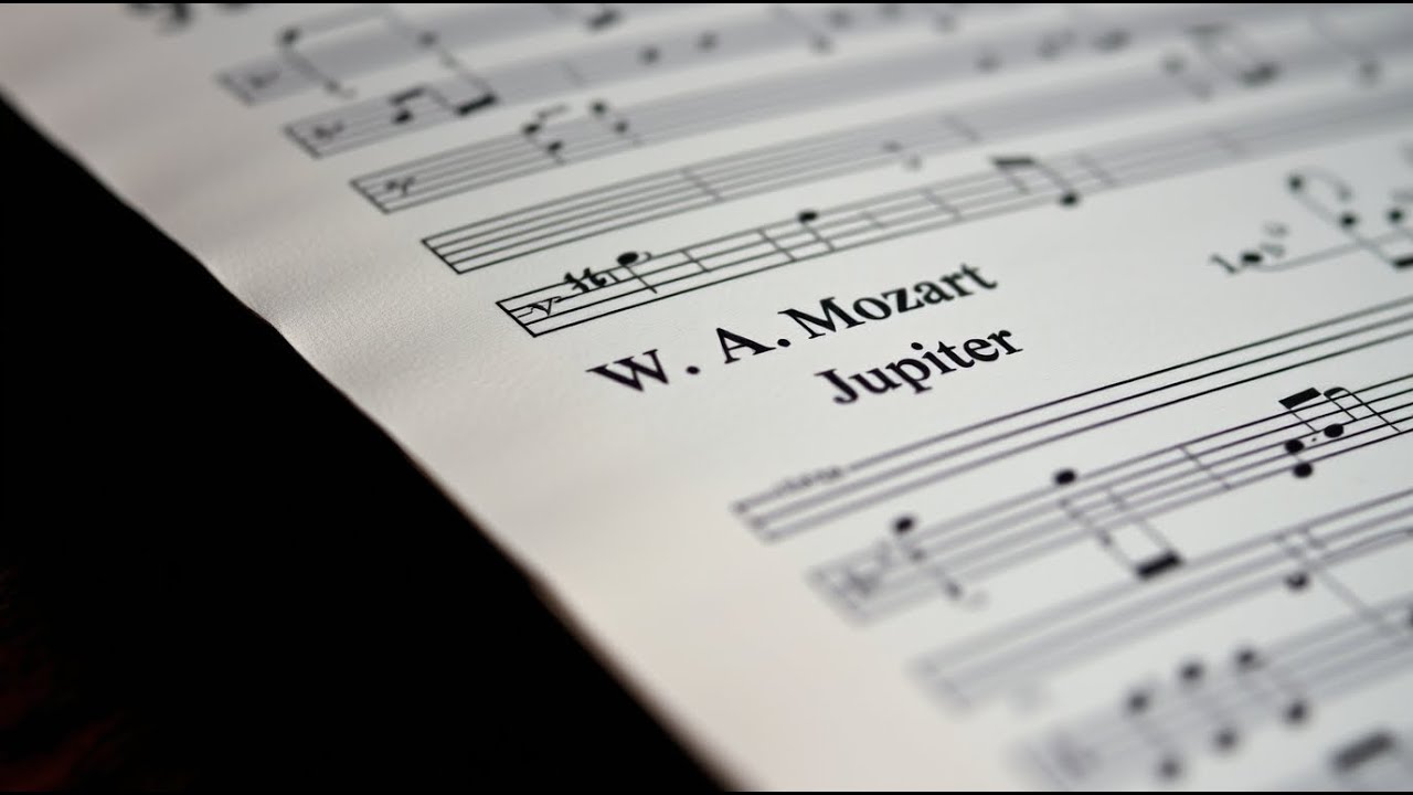 W. A. Mozart: Symphony No. 41 "Jupiter" - Complete Sheet music
