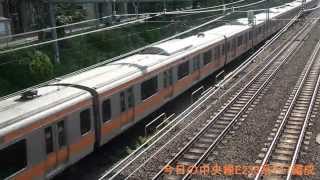 2015年５月２３日（土）今日の中央線E233系（T17編成）655T快速 高尾行