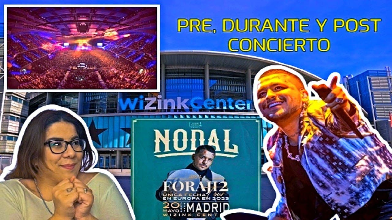 FUI al CONCIERTO de CHRISTIAN NODAL en MADRID WIZINK CENTER | FORAJI2 TOUR 2023