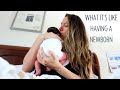 24 hours with a NEWBORN // RAW &amp; REAL DITL with a 6 Day Old Baby